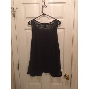 Black Lace Top.