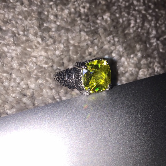 Beautiful Peridot necklace & matching ring! - Picture 3 of 3