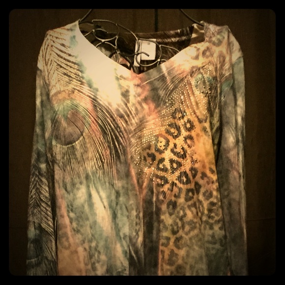 Multi-Patterned Blouse