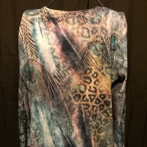 Multi-Patterned Blouse - Picture 4 of 4