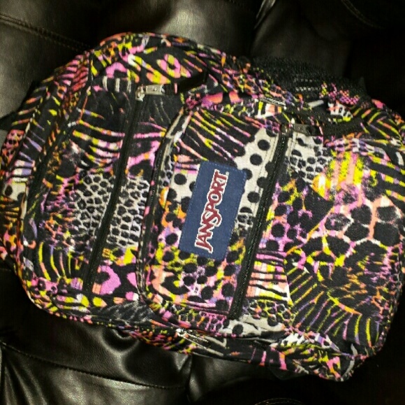 Jansport printed  bookbag
