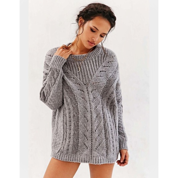 Urban outfitters oversized gray sweater