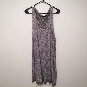 2xl Paisley Floral Print Night Gown