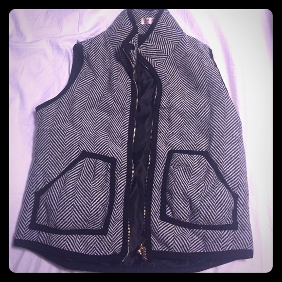 Herringbone vest