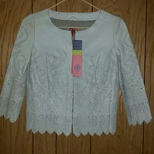Tory Burch leather jacket