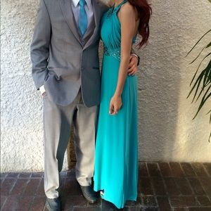Blue prom dress!!😇