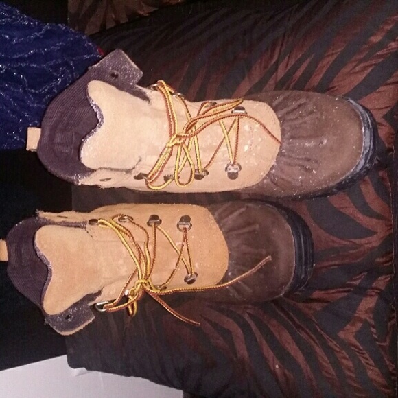Wheat and brown duck Timbs