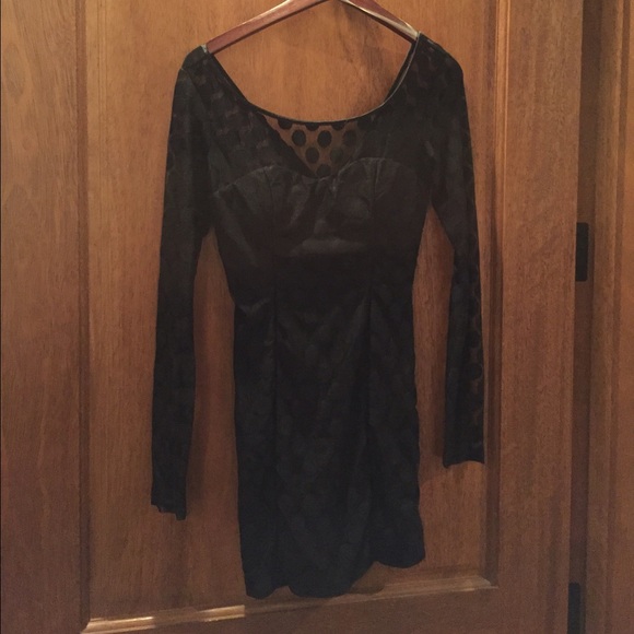 Black cocktail dress.