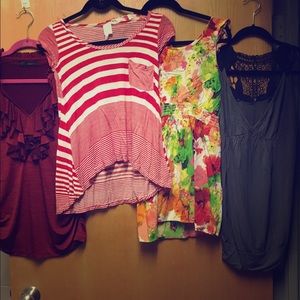 Four Small Variety Shirts