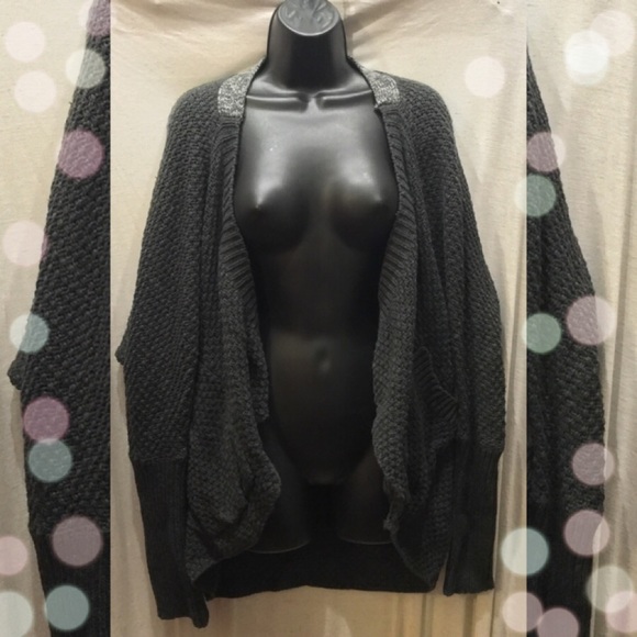 Batwing chunky sweater