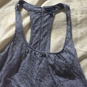 Heather Purple racerback tank