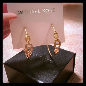 Michael Kors Gold Hoop Earrings