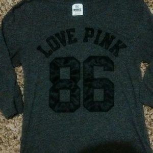 Pink quarter sleeve top