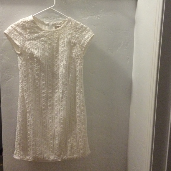 Banana Republic white dress.