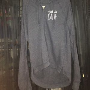 Hollister high-low jacket!