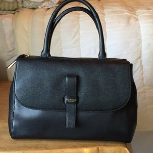 Isaac Mizrahi black handbag