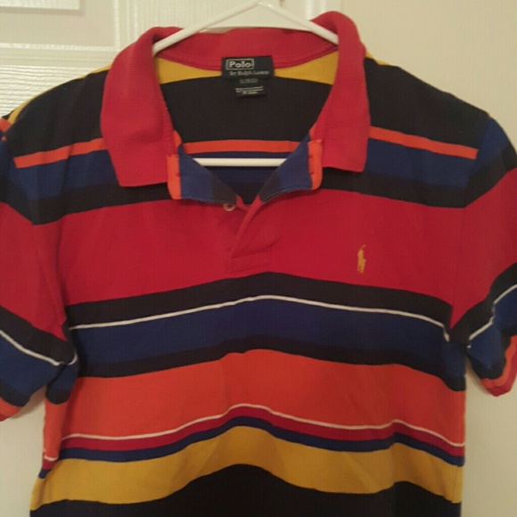 Stripped short sleeve shirt