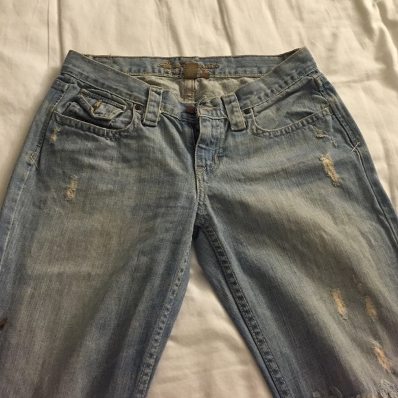 Abercrombie & Fitch Denim - Abercrombie & Fitch destroyed jeans Sz4R