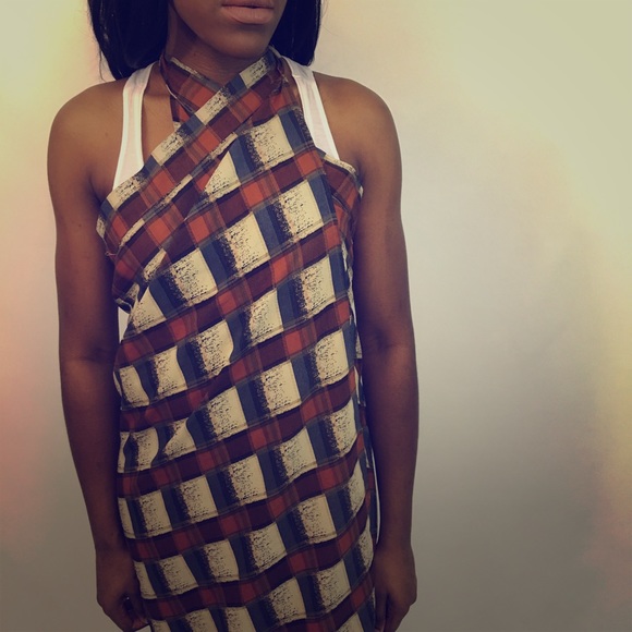 VINTAGE WRAP SKIRT!! - Picture 3 of 5