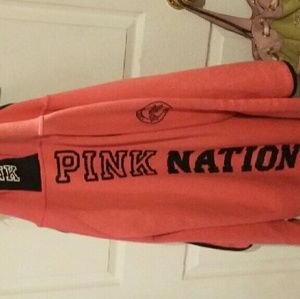 Pink nation fashion show jacket