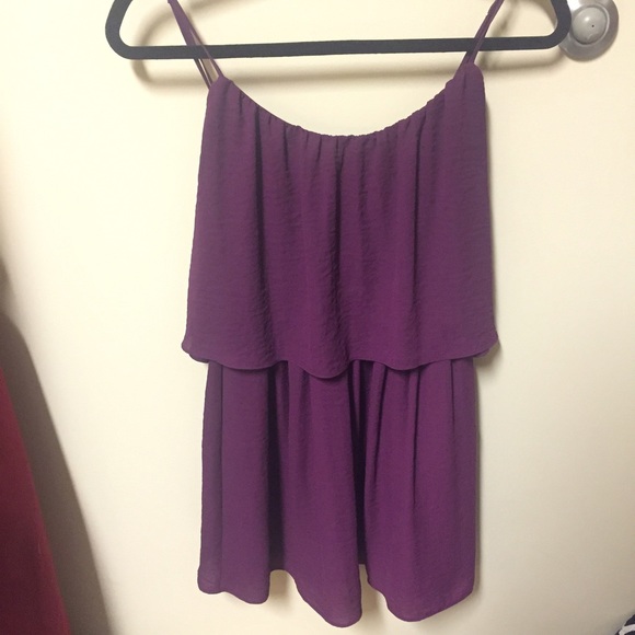 Maroon forever 21 dress