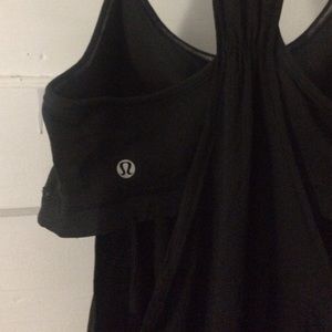 lululemon No Limits Tank *DISCONTINUED* 6/BLK