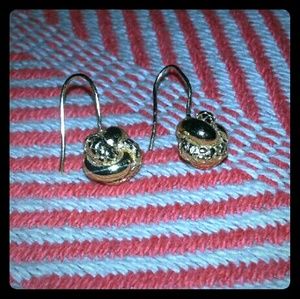 Coach Gold Love Knot Earrings