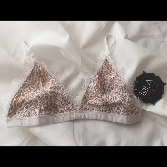 Delicate lace bralette
