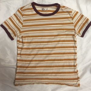 Hollister nwot striped ringer tee
