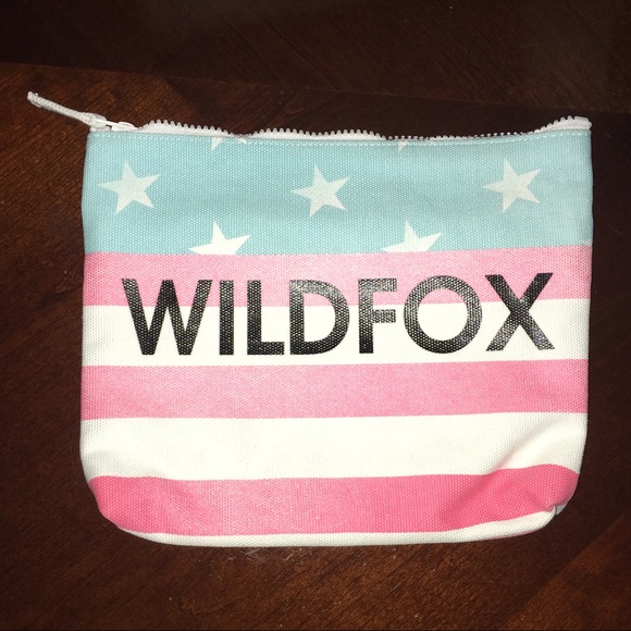 WILDFOX Pastel American Flag Bikini Bag - Picture 2 of 3