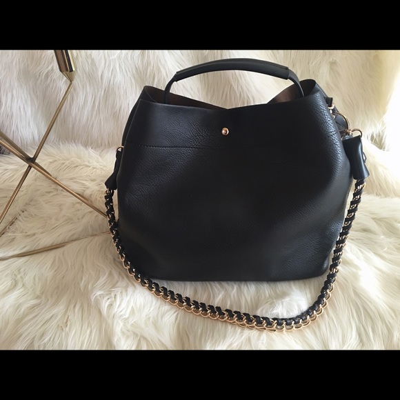 Perfect black hobo bag