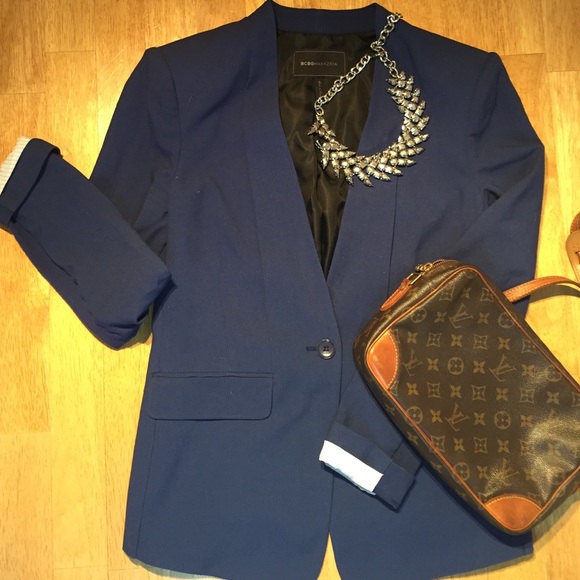 BCBG Maxazria Blue Blazer