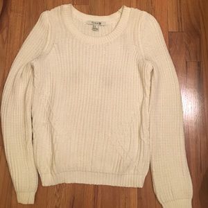White Knit Sweater
