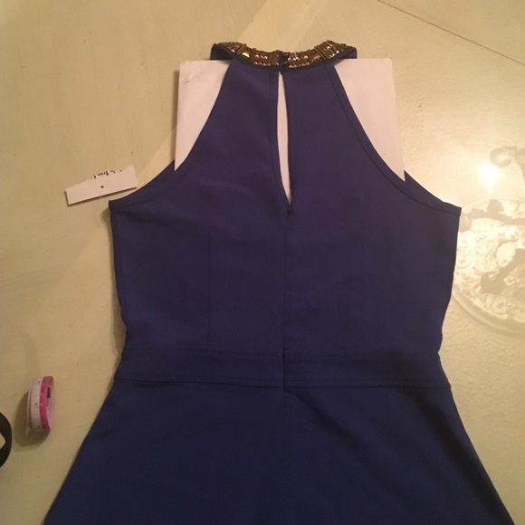 🏵2B bebe Navy Blue Romper.🏵 - Picture 4 of 4