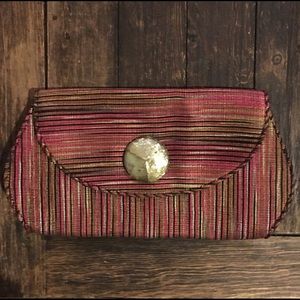 Barneys NY Oversized Pearl Clutch