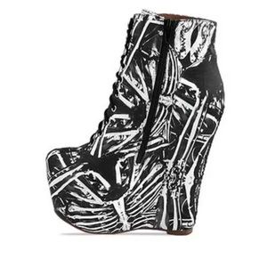 Jeffrey Campbell x Black Milk Damsel Bone Machine