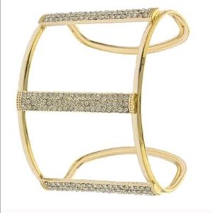 Beautiful glam rhinestone crystal bracelet cuff
