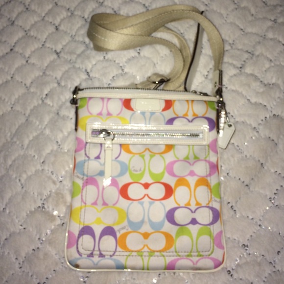 Coach colorful cross body