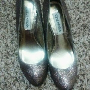 Steve Madden sparkle heels