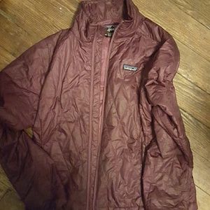 Mulberry patagonia puffer womens