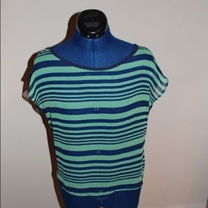 Light weight slightly sheer blouse