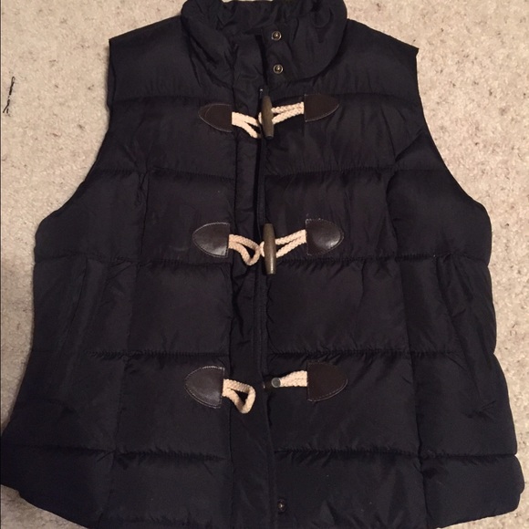 JC penny black vest
