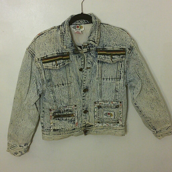 Jackets & Blazers - 90s Acid Wash Jean Jacket