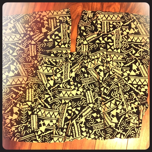 Loose high waisted pants