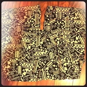 Loose high waisted pants