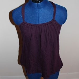 Express Purple Cotton Tank