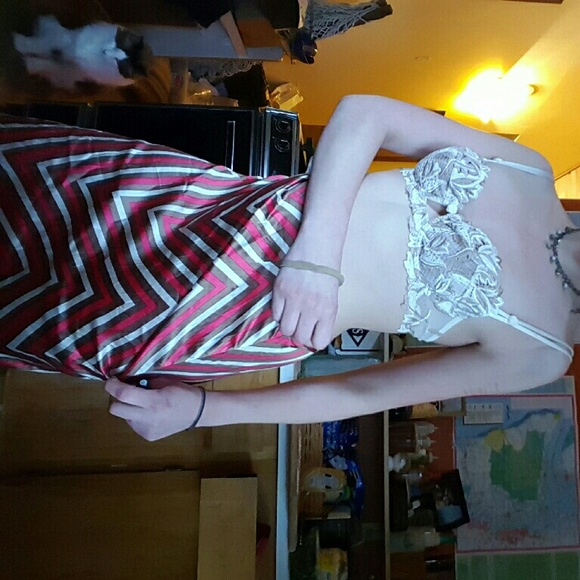 Silk pencil skirt