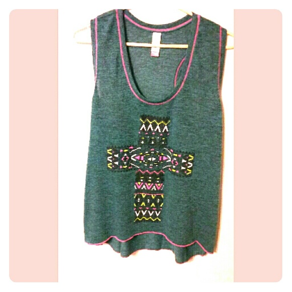 Teal Tank | Cute/casual top