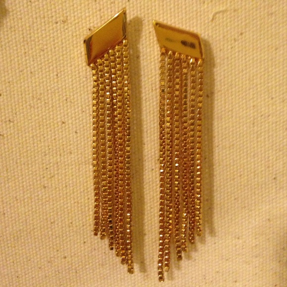 Gold plated earrings from Nordstroms