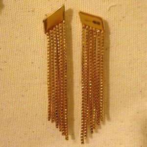 Gold plated earrings from Nordstroms